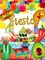 Fiesta Balloons Letter Banner Mexico Taco Llama Cactus Avocado Chili Pepper Mylar Balloon Birthday Mexican Fiesta Theme Cinco De Mayo Party Decor 13 Pcs Set